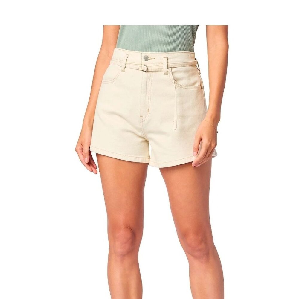 Levi Strauss Signature Women's Vintage A-Line Belt Shorts, Size 12 / W31 NWT